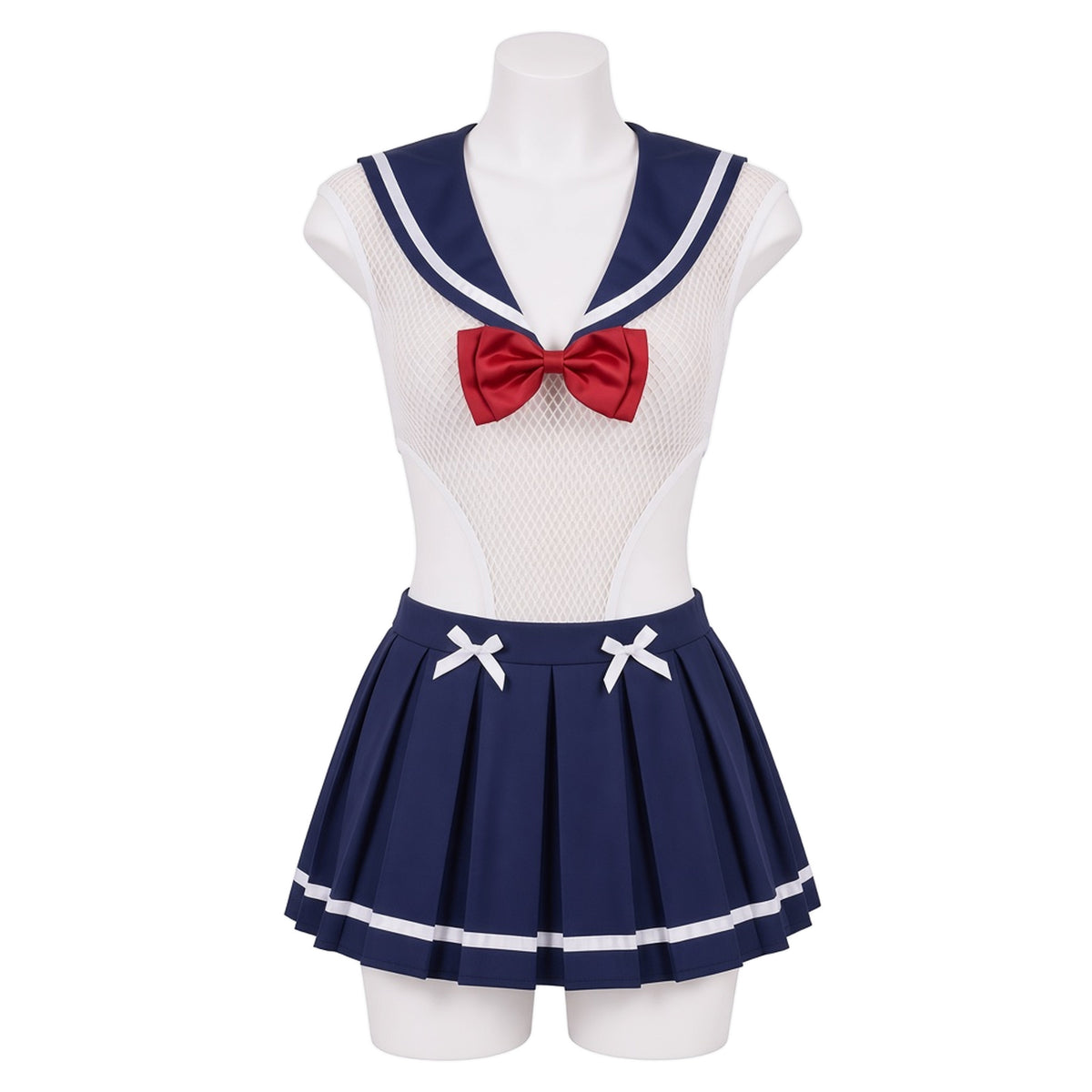 All Hands Sailor Set in navy and white, front view