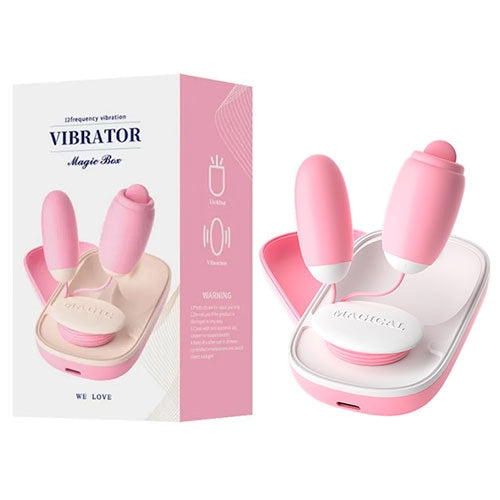 Blush Flutter Flicking Love Egg Duo in pink, photo 2