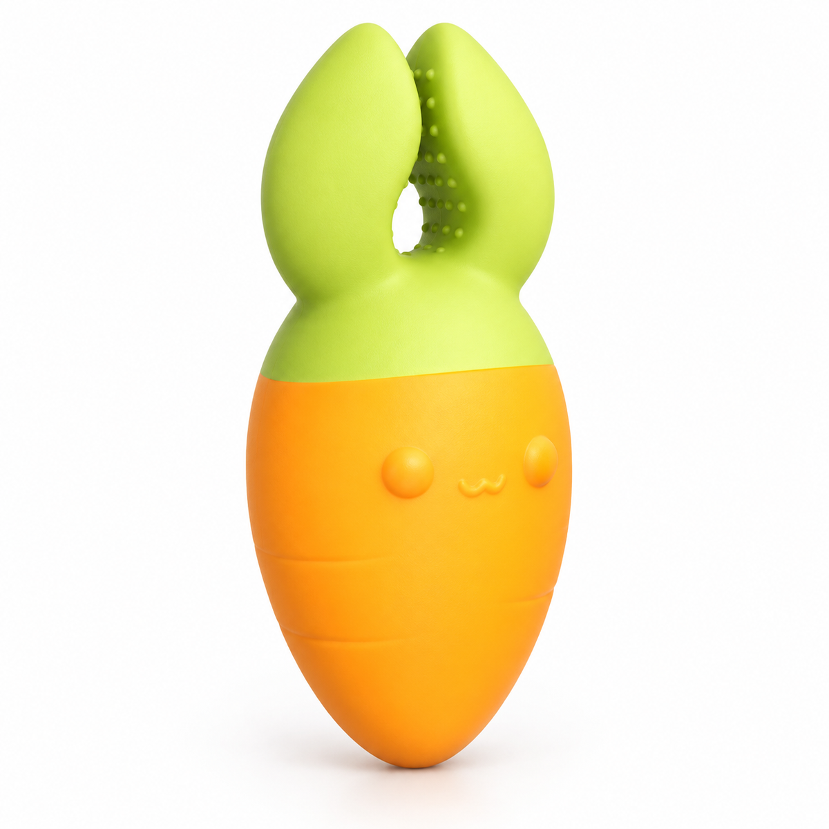 Carrot Patch Twin Vibrators, close-up of one carrot