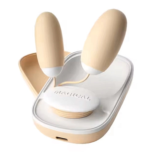 Champagne Secret Twin Love Eggs in gold, with magnetic case