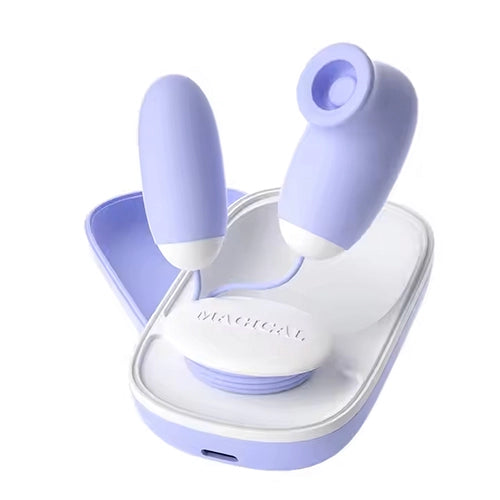 Lavender Kiss Suction & Vibe Duo, photo 1