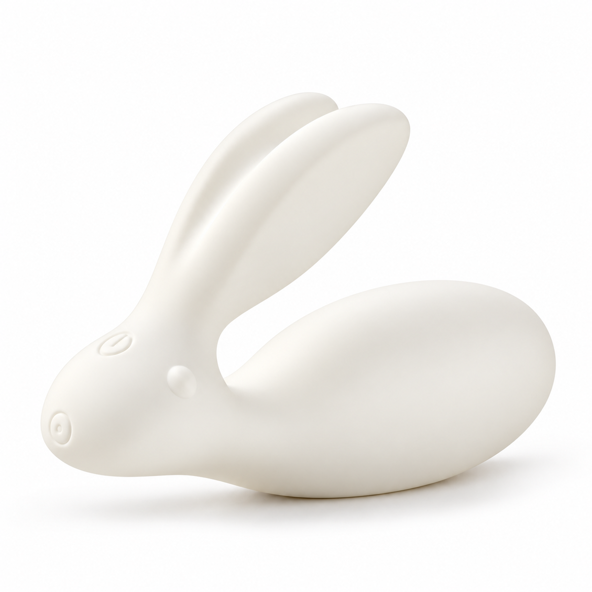 Mochi Bunny Rabbit Vibrator, full view of the body and ears